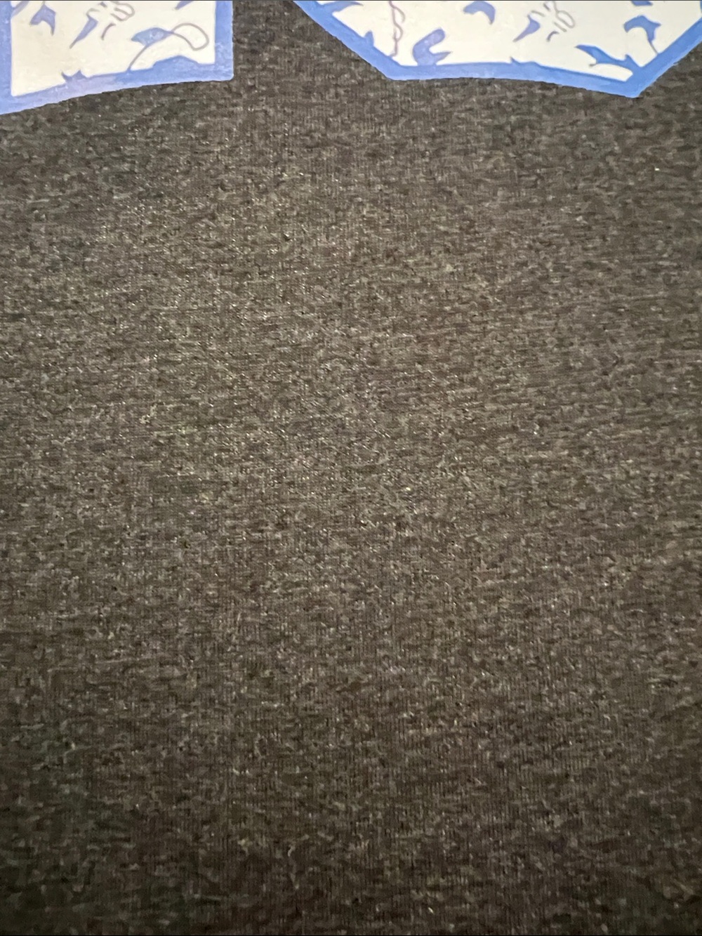 Beginning Boutique Dark Charcoal Sweatshirt with White and Blue GIGI Lettering - Picture 9 of 16